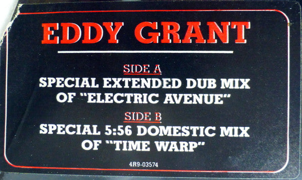 Eddy Grant - Electric Avenue / Time Warp