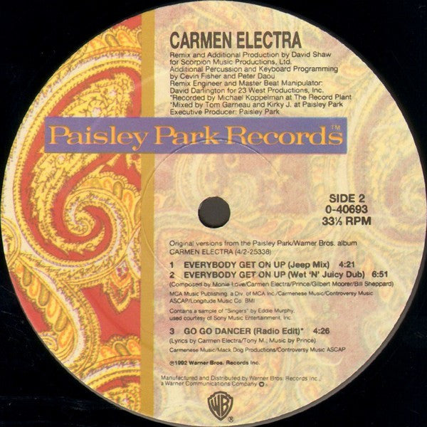 Carmen Electra - Everybody Get On Up