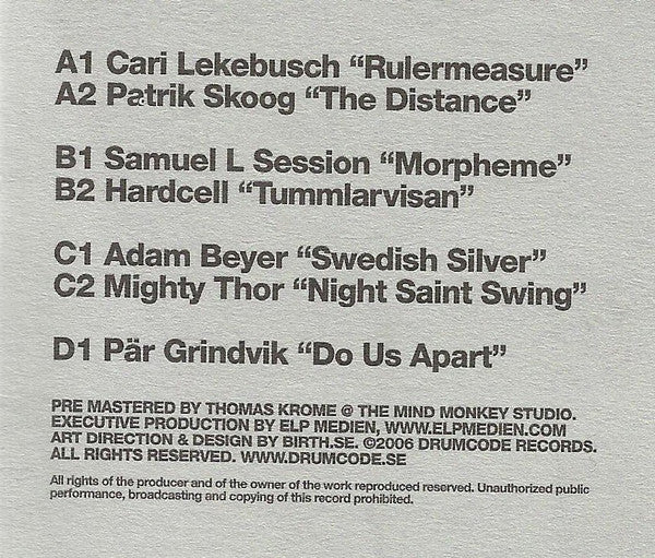 Various - Swedish Silver - 10 Years Of Drumcode