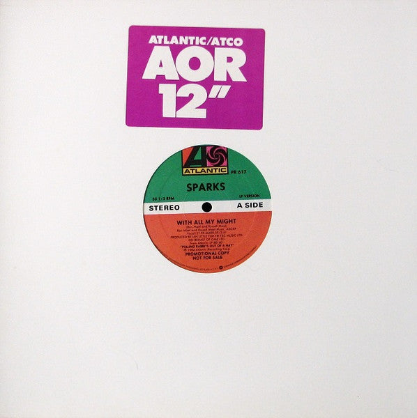 Sparks - With All My Might