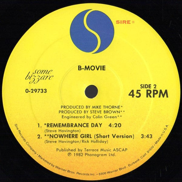 B-Movie - Nowhere Girl