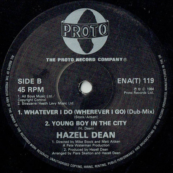 Hazell Dean - Whatever I Do (Wherever I Go)