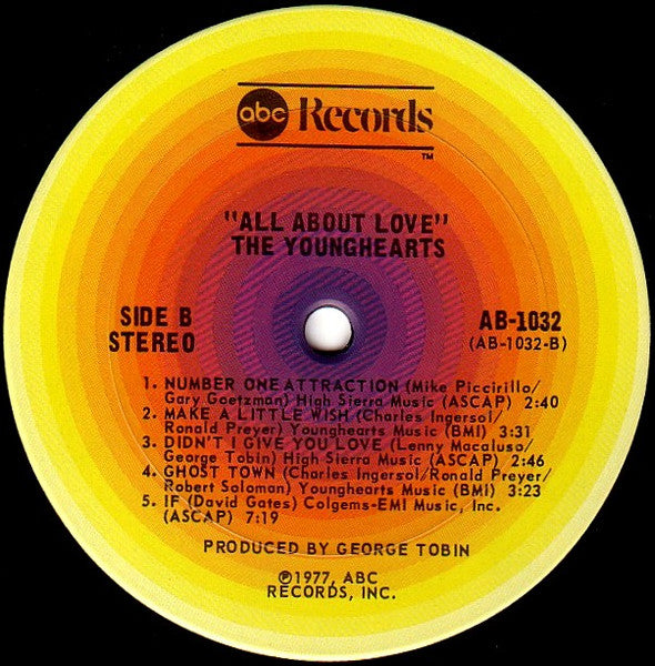 The Younghearts - All About Love