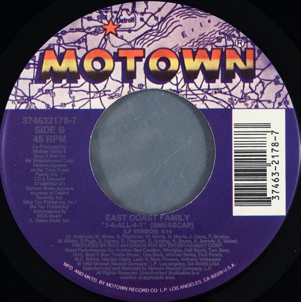 Boyz II Men - End Of The Road / 1 - 4 - All - 4 - 1