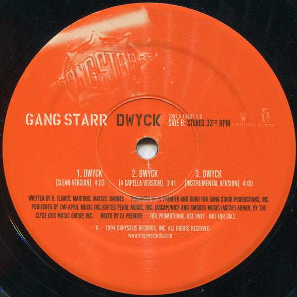 Gang Starr - Full Clip / DWYCK
