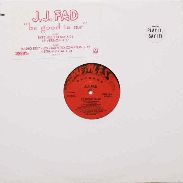 J.J. Fad - Be Good Ta Me