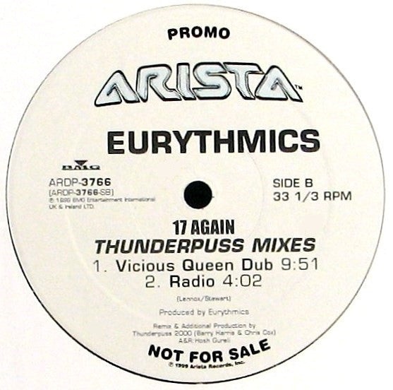 Eurythmics - 17 Again (Thunderpuss Mixes)