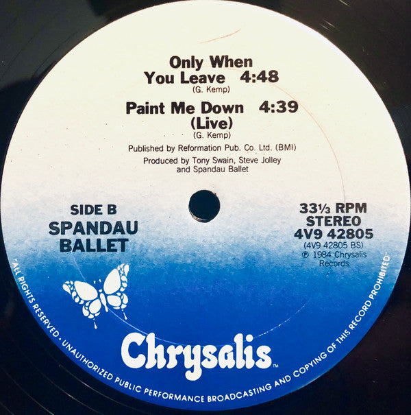 Spandau Ballet - Only When You Leave