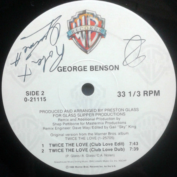 George Benson - Twice The Love