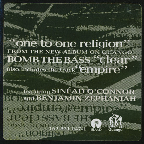 Bomb The Bass - One To One Religion