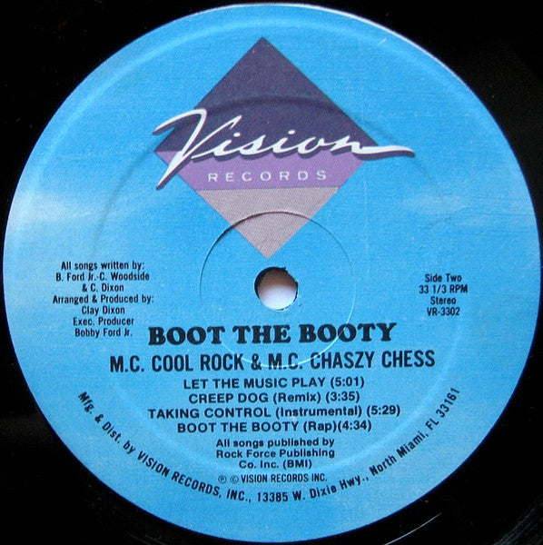 MC Cool Rock & MC Chaszy Chess - Boot The Booty