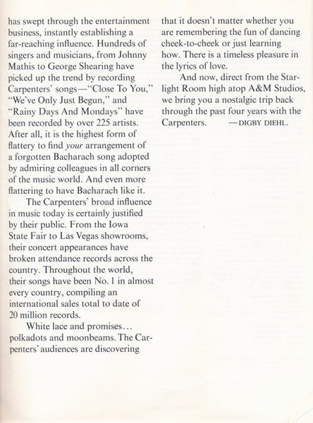 Carpenters - The Singles 1969-1973