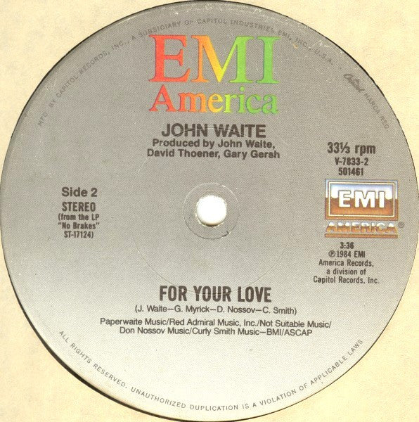 John Waite - Missing You