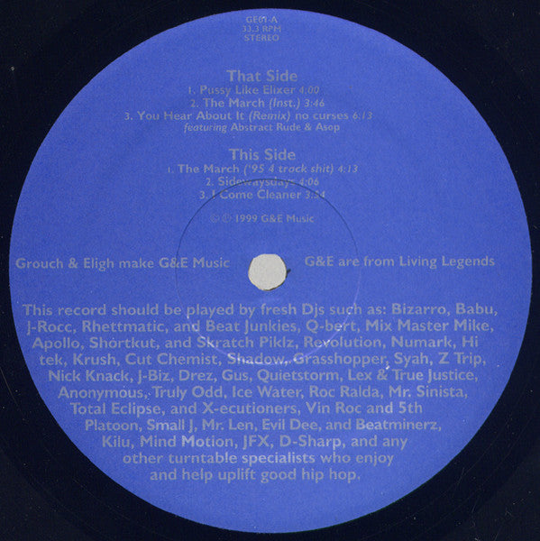 G&E - G&E Music One