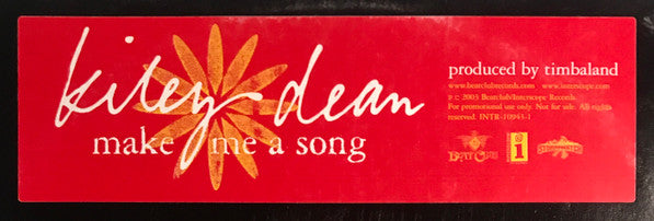 Kiley Dean - Make Me A Song
