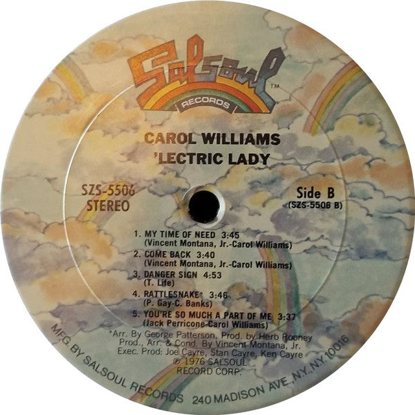 Carol Williams - 'Lectric Lady