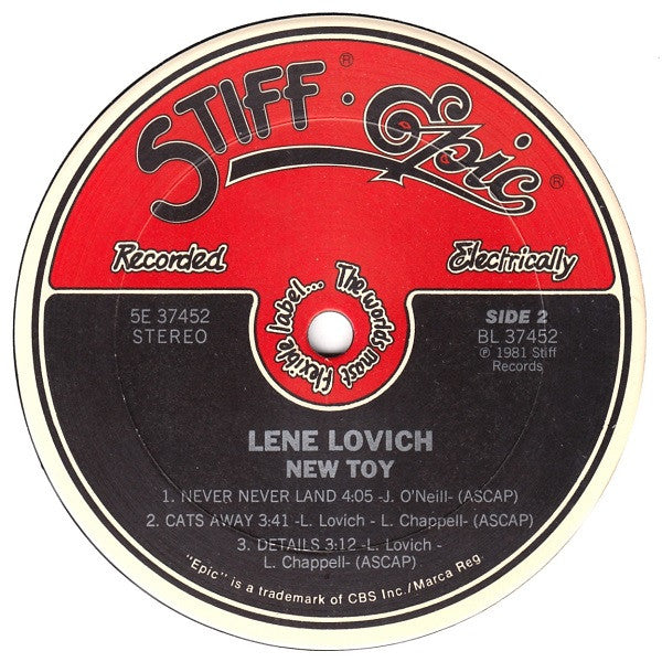 Lene Lovich - New Toy