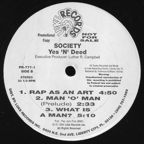 Yes 'N' Deed (The E.P.)