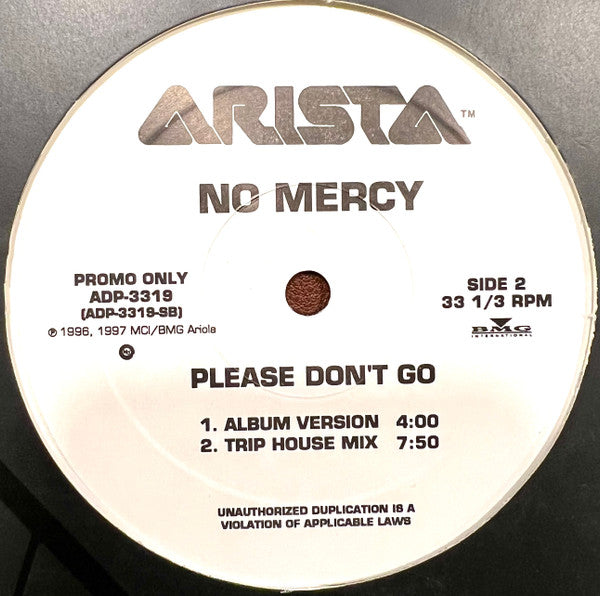 No Mercy - Please Don't Go