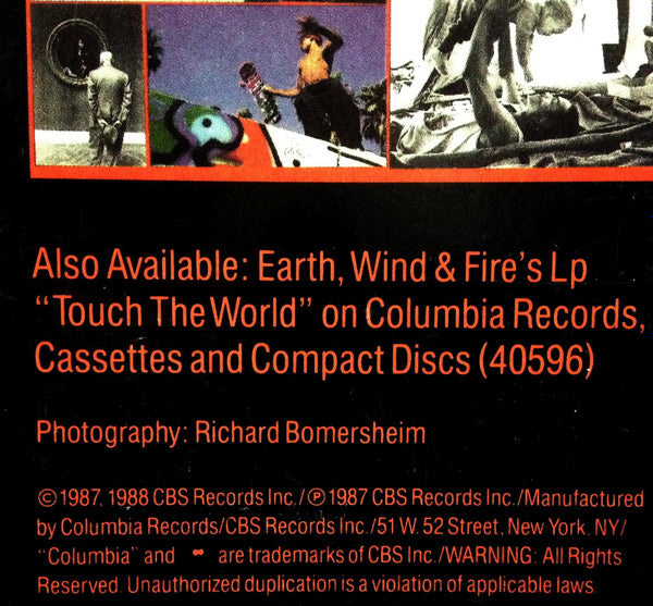 Earth, Wind & Fire - Thinking Of You (12" Mixes)