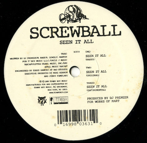 Screwball - F.A.Y.B.A.N. / Seen It All