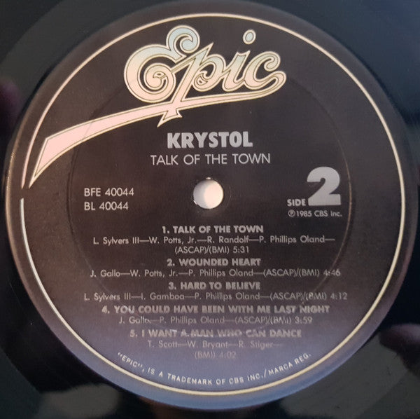 Krystol - Talk Of The Town