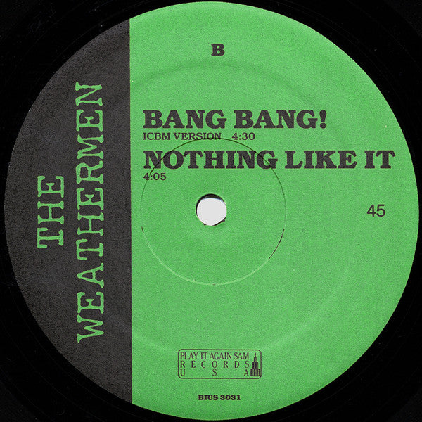 The Weathermen - Bang Bang!