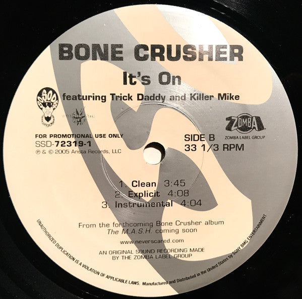 Bone Crusher Featuring Sean Paul - Wood Grippin'