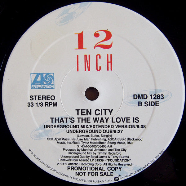 Ten City - That's The Way Love Is