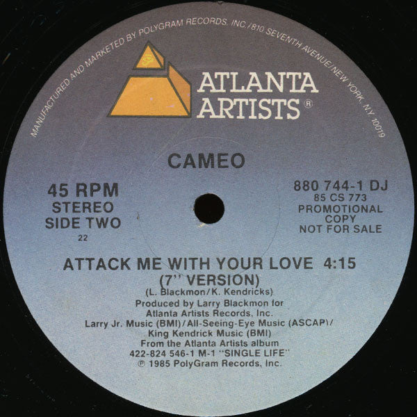 Cameo - Attack Me With Your Love