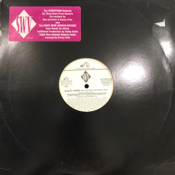 SWV - Downtown (Down Low) / Right Here (Human Nature Duet)