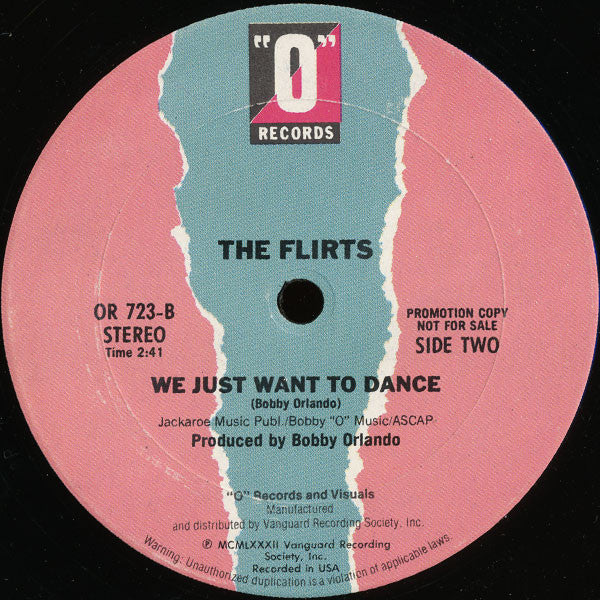 The Flirts - We Just Want To Dance