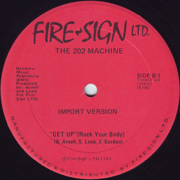 The 202 Machine - Get Up (Rock Your Body)