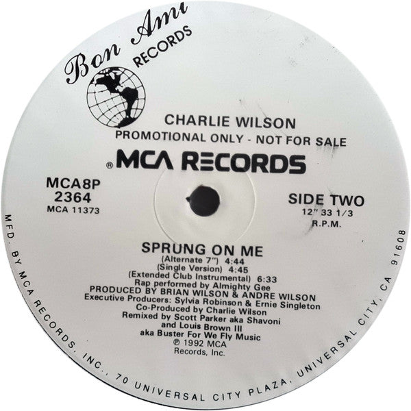 Charlie Wilson - Sprung On Me