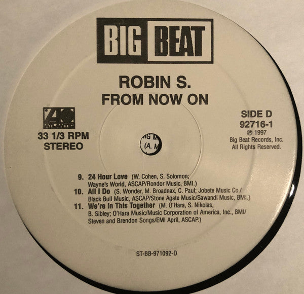 Robin S. - From Now On