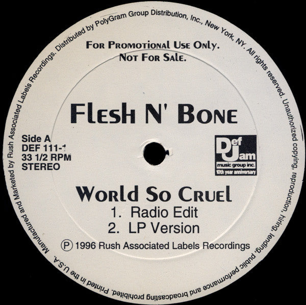 Flesh-N-Bone - World So Cruel