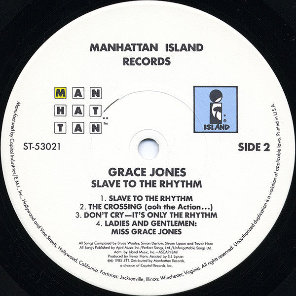 Grace Jones - Slave To The Rhythm