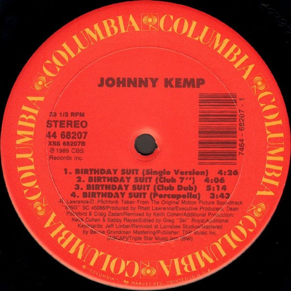 Johnny Kemp - Birthday Suit