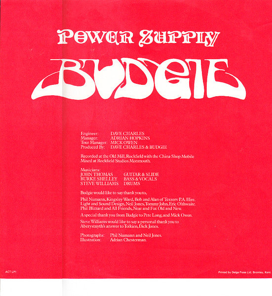 Budgie - Power Supply