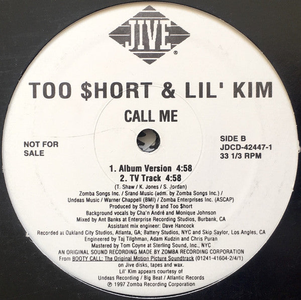 Too Short - Call Me
