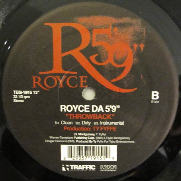 Royce Da 5'9" - Hip Hop / Throwback