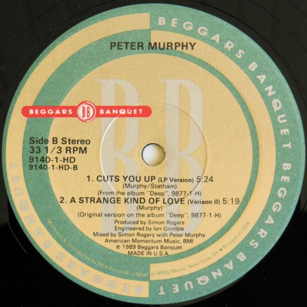 Peter Murphy - Cuts You Up