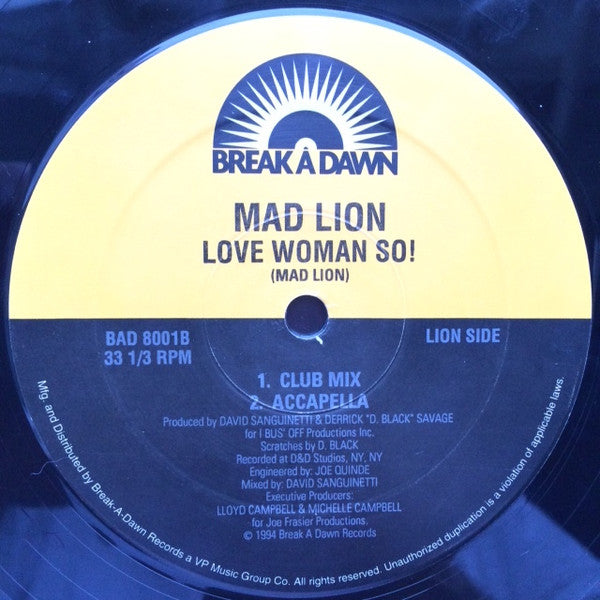 Mad Lion - Love Woman So !