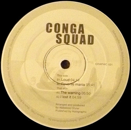 Conga Squad - Cranking Beats EP