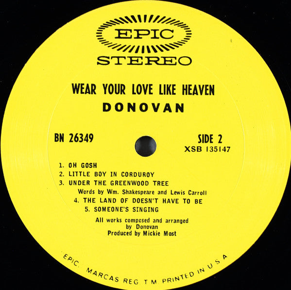 Donovan - Wear Your Love Like Heaven