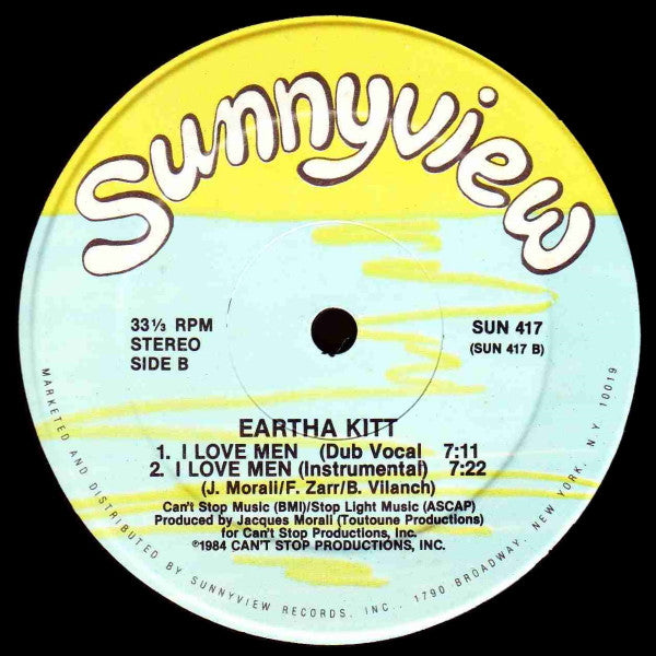 Eartha Kitt - I Love Men