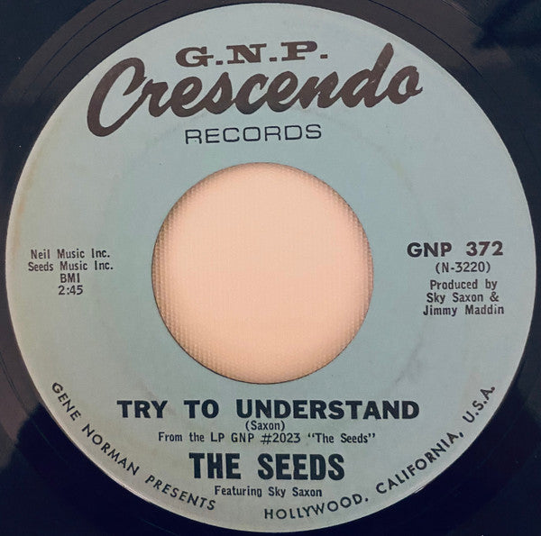 The Seeds - Pushin' Too Hard