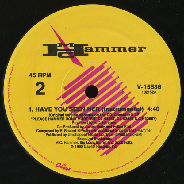 MC Hammer - Have You Seen Her