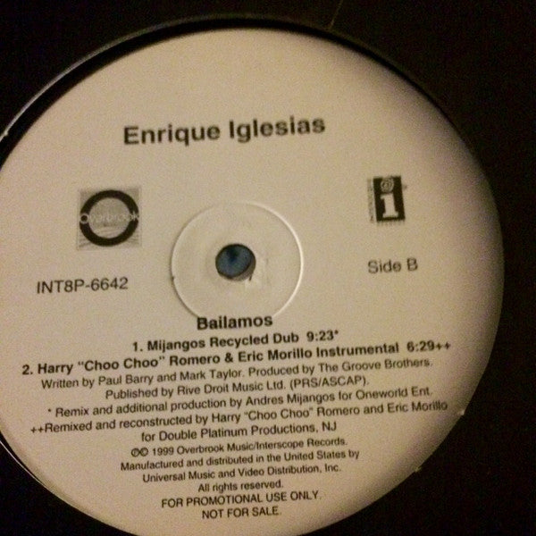 Enrique Iglesias - Bailamos (Remixes)