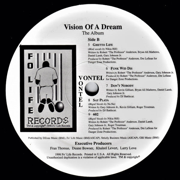 Vontel - Vision Of A Dream - The Album